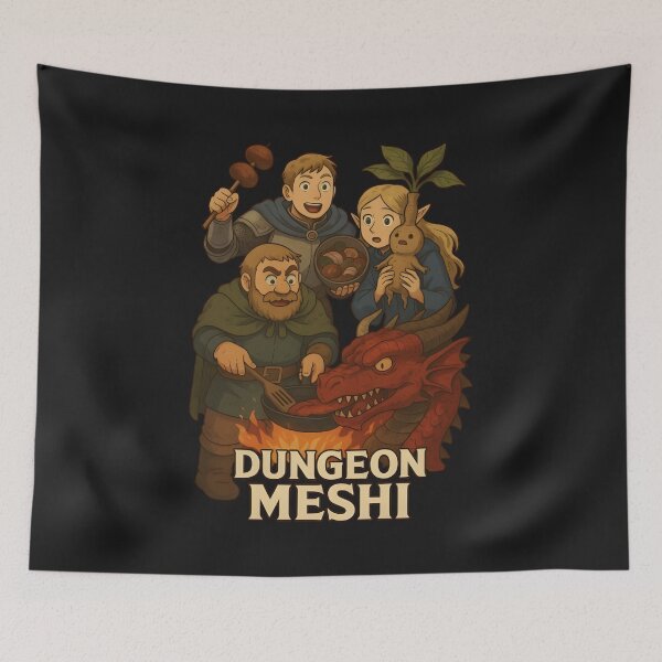 Item preview, Dungeons Meshis Anime designed and sold by Uglyandcute.
