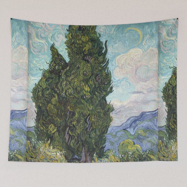 Item preview, Cypresse by Van Gogh designed and sold by KAI-Studio.