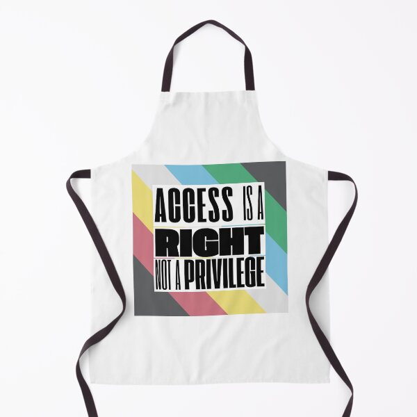 Item preview, Access is a Right Not a Privilege | Disability Pride Flag Design designed and sold by spooniecentral.
