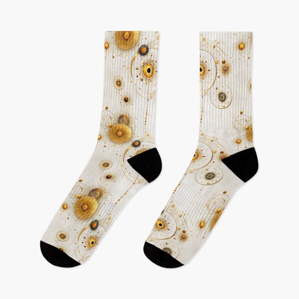 Item preview, Celestial Gold Mandala Pattern – Cosmic Sacred Geometry Design with Radiant Orbits designed and sold by Moisky Patterns.