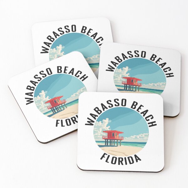 Item preview, Wabasso Beach - Florida (with Black Lettering) designed and sold by VelvetRoom.