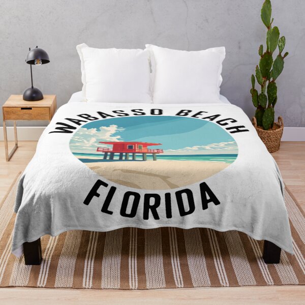 Item preview, Wabasso Beach - Florida (with Black Lettering) designed and sold by VelvetRoom.
