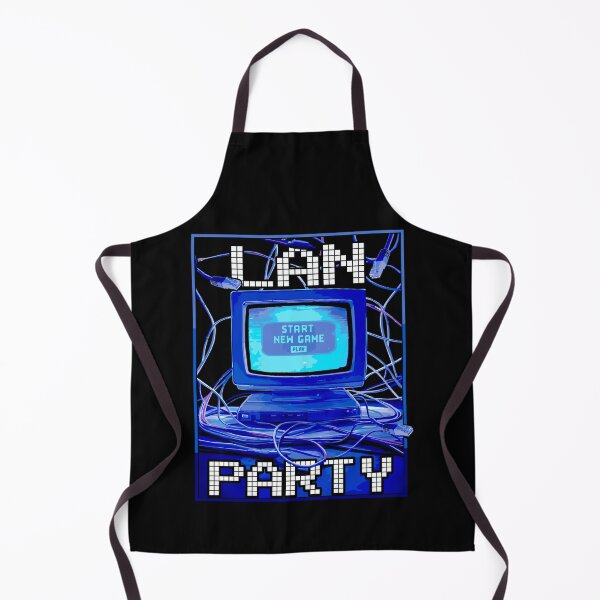 Item preview, LAN Party Nostalgia Video Gamer T-Shirt designed and sold by Nerd Shizzle.