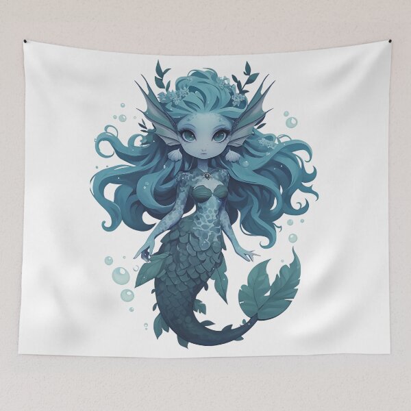 Item preview, Slavic Folklore: Mythical Rusalka Mermaid designed and sold by bapupa.