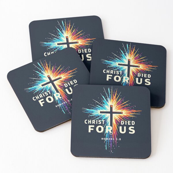 Item preview, Christ Died for Us – Romans 5:8 God's Love Revealed designed and sold by ebocraft.