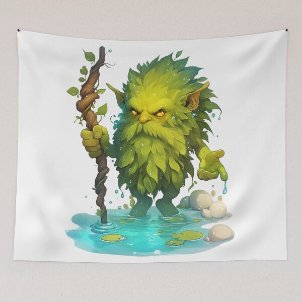 Item preview, Slavic Folklore: Mythical Vodnik Creature designed and sold by bapupa.