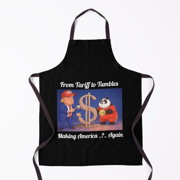 Item preview, From Tariffs to Tumbles Funny Political Satire Animated Tee - Live-Fully Redbubble 2025 designed and sold by live-fully.