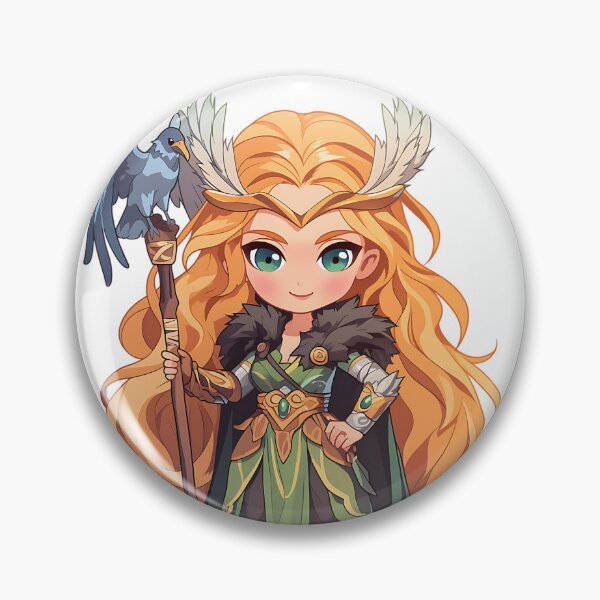 Item preview, Norse Mythology: Freya Vanir Goddess of Gold designed and sold by bapupa.