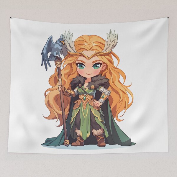 Item preview, Norse Mythology: Freya Vanir Goddess of Gold designed and sold by bapupa.