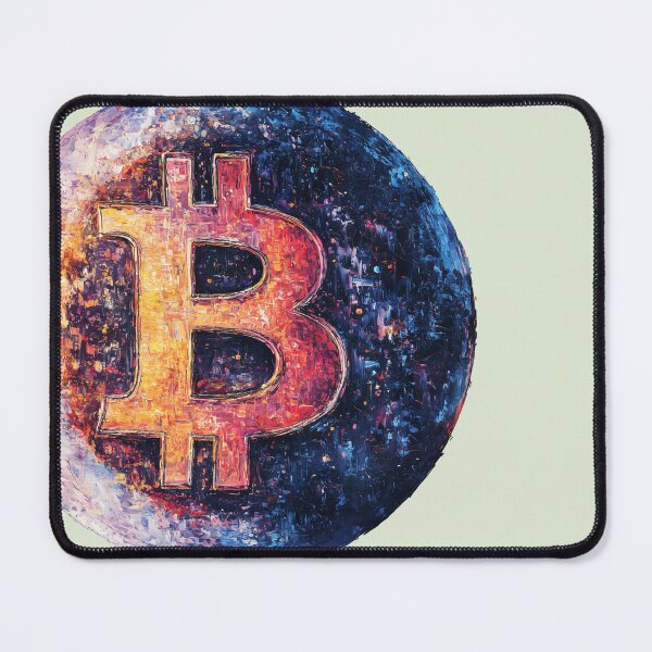 Item preview, The Purple Bitcoin Moon - Orange pilled  designed and sold by MemeHodlr.