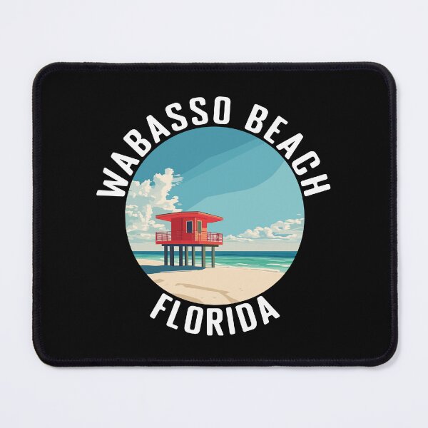 Item preview, Wabasso Beach - Florida (with White Lettering) designed and sold by VelvetRoom.