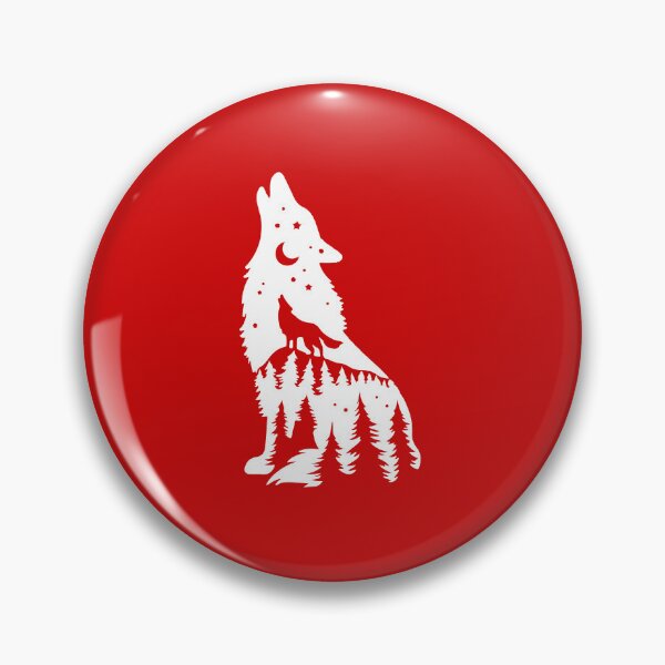 Item preview, Howling Wolf, Lone Wolf, Wolf Spirit Animal, Mountain Wolf Lover, Dog Lover designed and sold by DesignDenDo ⭐⭐⭐⭐⭐.