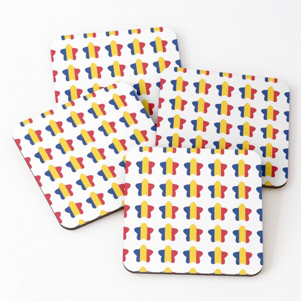 Item preview, Romania Flag Star Pattern designed and sold by TheIconSmith.