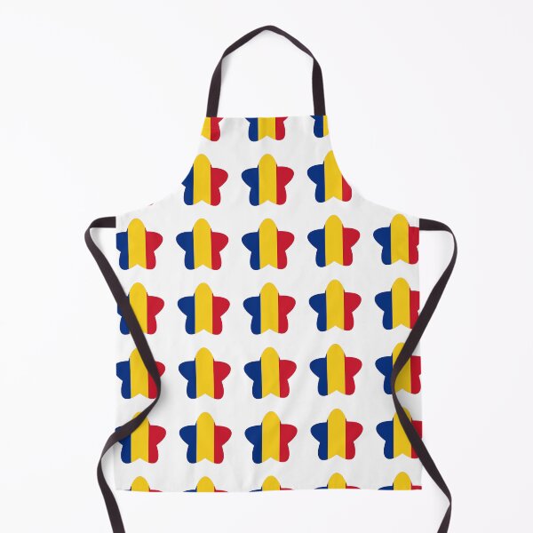 Item preview, Romania Flag Star Pattern designed and sold by TheIconSmith.