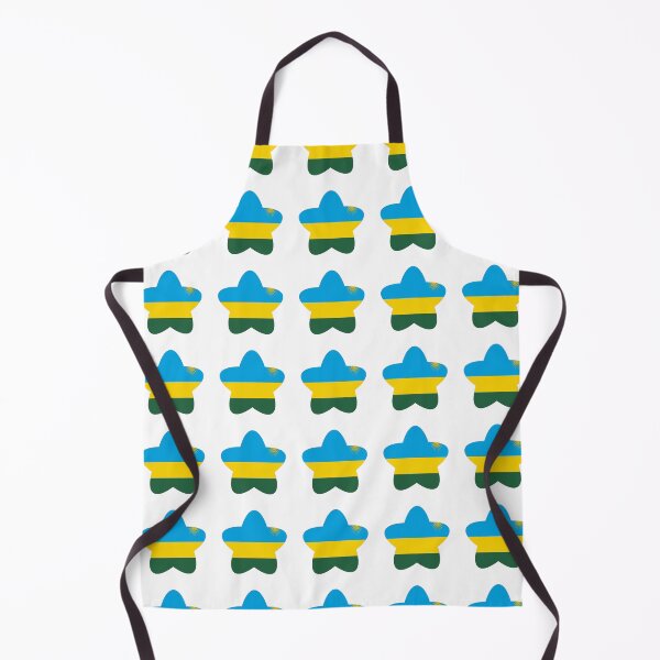 Item preview, Rwanda Flag Star Pattern designed and sold by TheIconSmith.