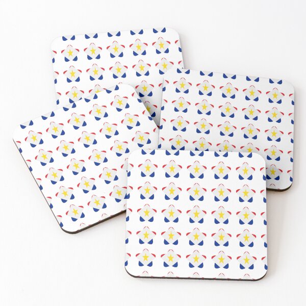 Item preview, Saba Flag Star Pattern designed and sold by TheIconSmith.