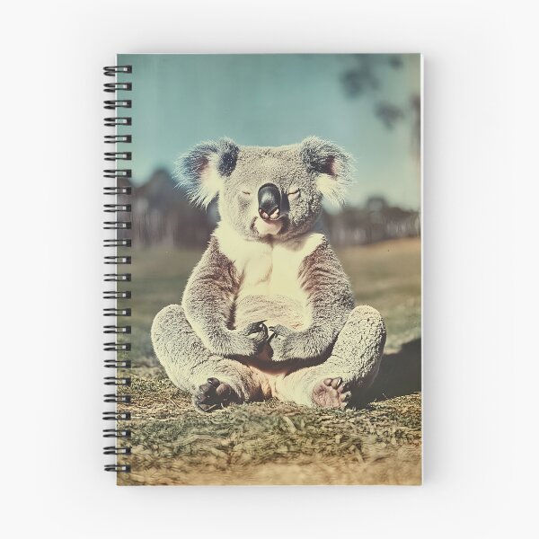 Item preview, Koala Meditating, Funny Yoga Animal Art designed and sold by CheekyAnimalz.