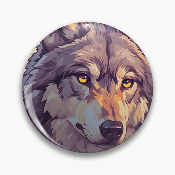 Artikelvorschau, Grauer Wolf Digitale Kunst entworfen und verkauft von SMARTKIT DESIGNAGENCY.