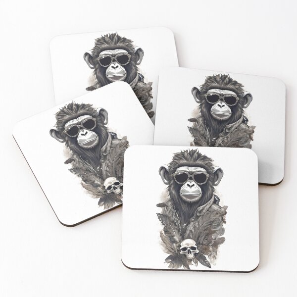 Item preview, Cool Apes Wear Shades designed and sold by Daemolitia Designs.