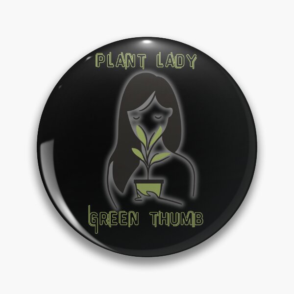 Item preview, Plant Lady Green Thumb modern minimalist text designed and sold by FluxDesigner.