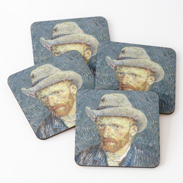 Item preview, Van Gogh Self Portrait with Grey Felt Hat designed and sold by KAI-Studio.