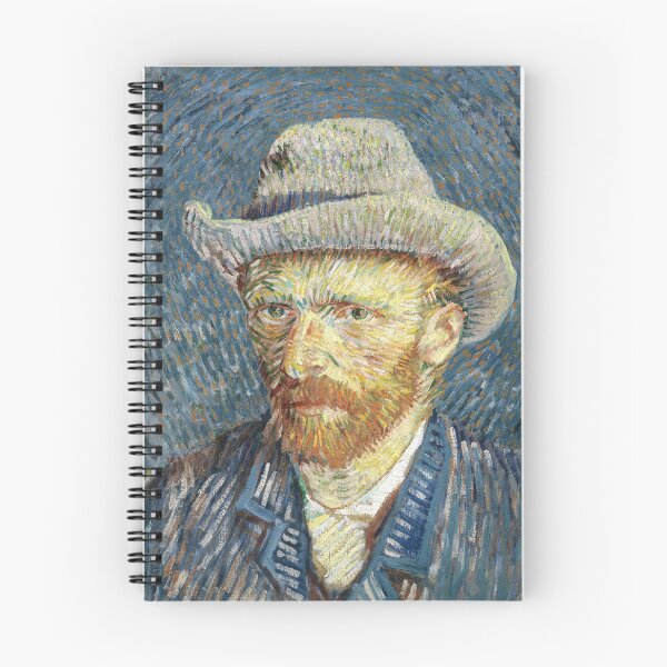 Aperçu de l'œuvre Autoportrait de Van Gogh au chapeau de feutre gris créée et vendue par KAI-Studio.