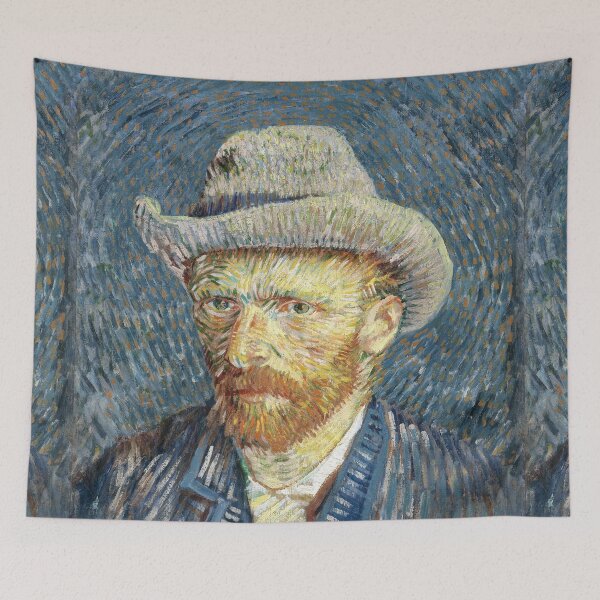 Item preview, Van Gogh Self Portrait with Grey Felt Hat designed and sold by KAI-Studio.