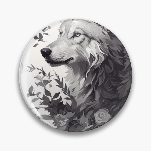 Artikelvorschau, Grauer Wolf Digitale Kunst entworfen und verkauft von SMARTKIT DESIGNAGENCY.