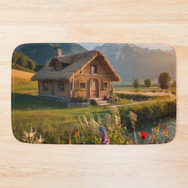 Item preview, Valley Dreams and the Straw House Charm designed and sold by BlareBlare.