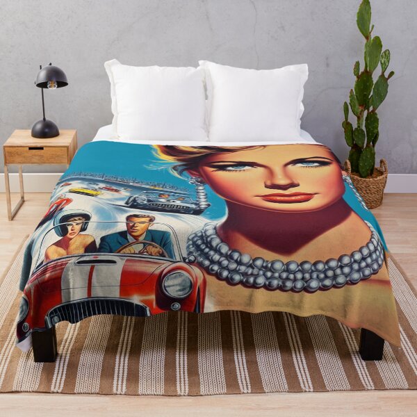 Item preview, Retro Racing Girl designed and sold by PulpVintage.