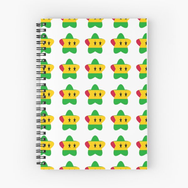 Item preview, Sao Tome And Principe Flag Star Pattern designed and sold by TheIconSmith.