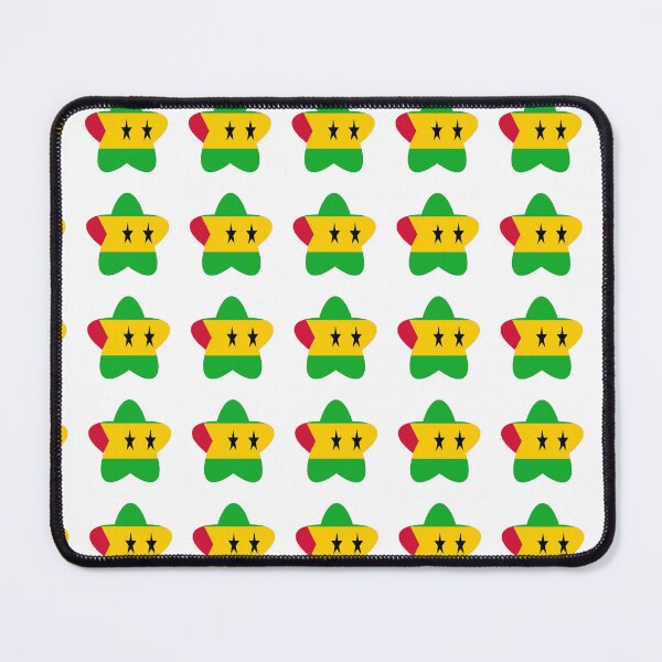 Item preview, Sao Tome And Principe Flag Star Pattern designed and sold by TheIconSmith.