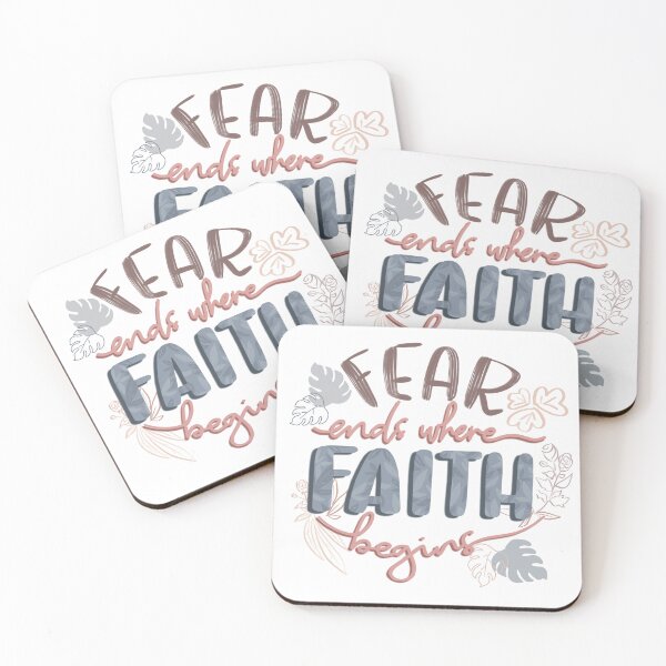 Item preview, HAND-DRAWN FAITH QUOTE TYPOGRAPHY designed and sold by Sabrina Coloma.