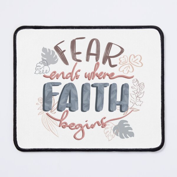 Item preview, HAND-DRAWN FAITH QUOTE TYPOGRAPHY designed and sold by Sabrina Coloma.