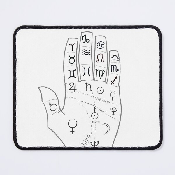 Item preview, Esoteric Palm – SRBartist Palmistry Pattern designed and sold by SRBartist.