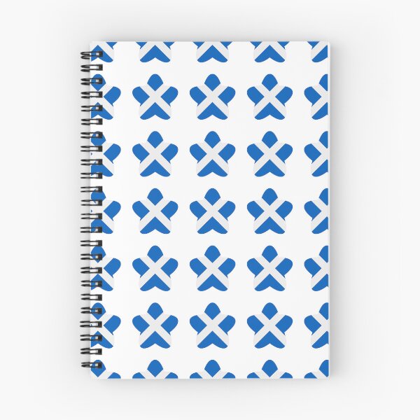 Item preview, Scotland Flag Star Pattern designed and sold by TheIconSmith.