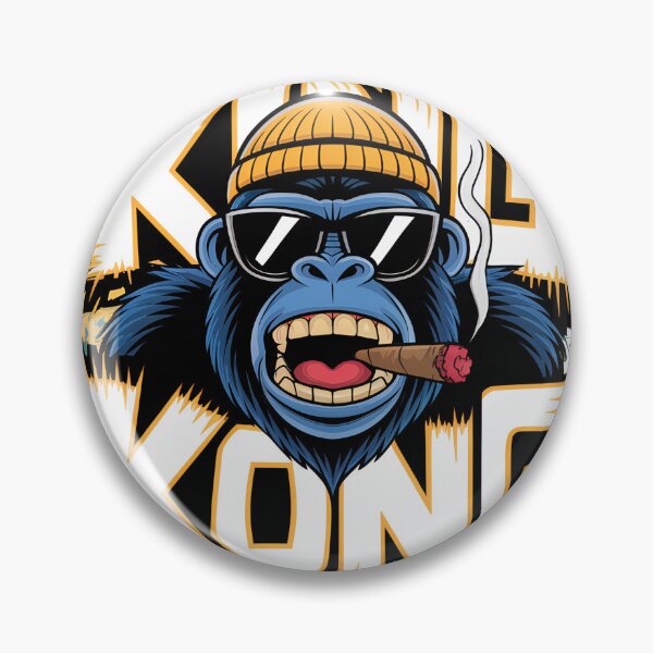 Item preview, Arte callejero genial de King Kong: gorila designed and sold by Anastasiia Lang.
