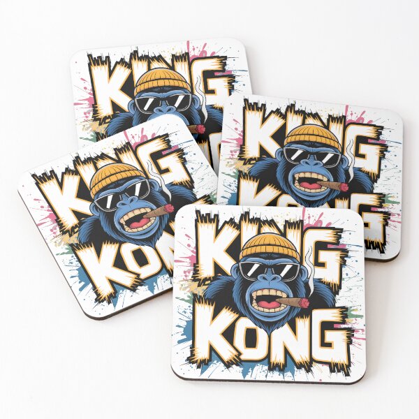 Item preview, Cool King Kong Street Art Gorilla designed and sold by Anastasiia Lang.