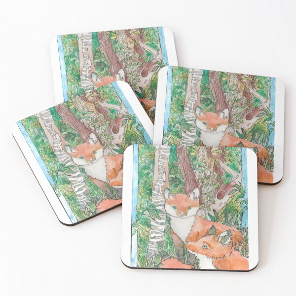 Item preview, Baby foxes designed and sold by EderaCreation.
