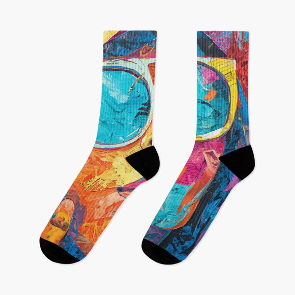 Item preview, Colorful Street Art Portrait with Paris Vibe designed and sold by Moss and Moon Studio.