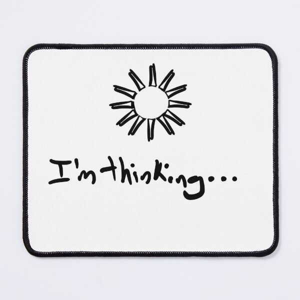 Item preview, I'm Thinking Sun T-Shirts, Minimalist Design, Hand Drawn Style, Thoughtful Gift, Summer Vibes Tee, Casual Wear, Graphic T-Shirt designed and sold by nickouthere.