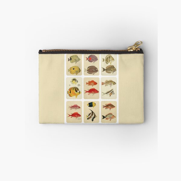 Item preview, Antique Bright and Colourful Tropical Fish Collage designed and sold by IrisAndIvy.