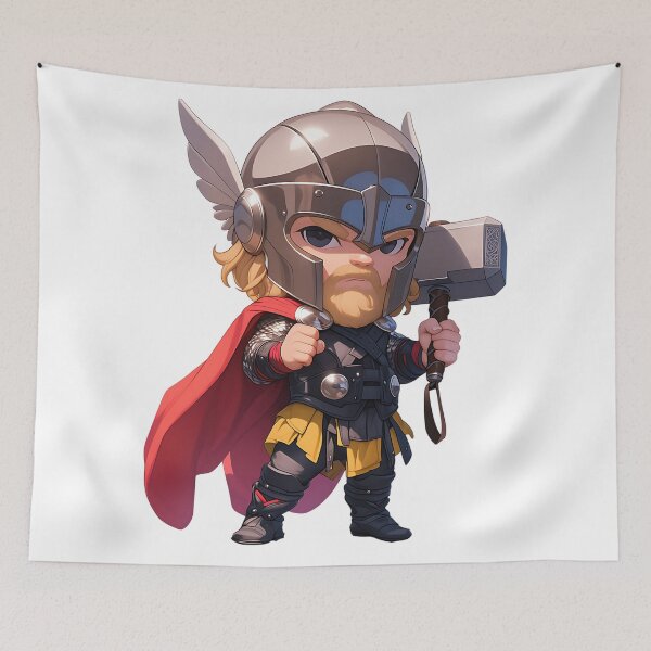 Item preview, Norse Mythology Art: Thor God of Thunder designed and sold by bapupa.