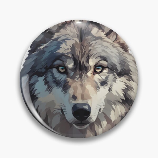 Artikelvorschau, Grauer Wolf Digitale Kunst entworfen und verkauft von SMARTKIT DESIGNAGENCY.