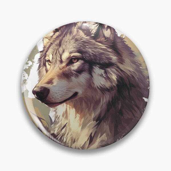 Artikelvorschau, Grauer Wolf Digitale Kunst entworfen und verkauft von SMARTKIT DESIGNAGENCY.