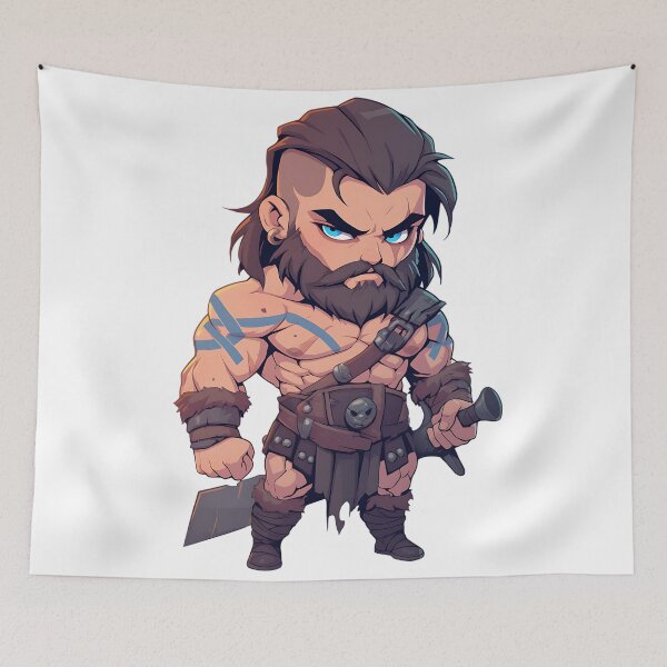 Item preview, Norse Mythology Art: Scandinavian God Tyr designed and sold by bapupa.