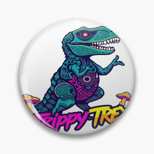 Item preview, Trending Now Design:Trippy T-Rex Falcon-Frequency Drop-Amalgramation Reloaded designed and sold by Imaginarium of Chaos falcon88 .