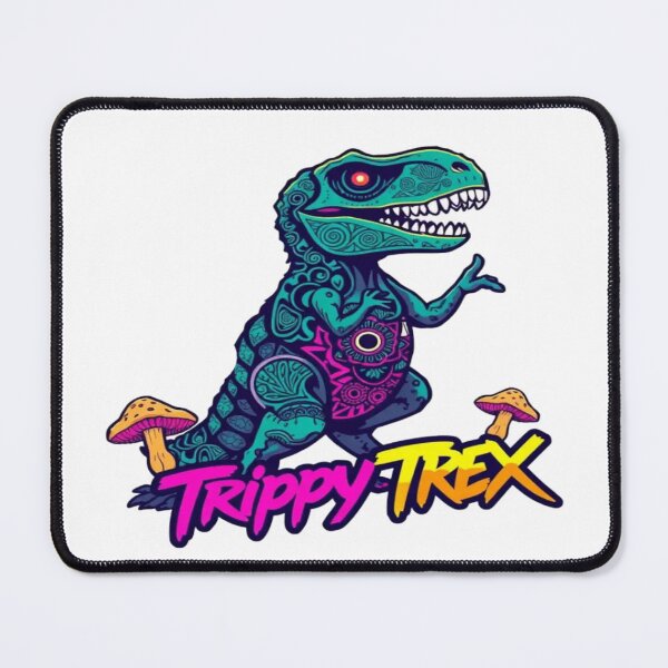 Item preview, Trending Now Design:Trippy T-Rex Falcon-Frequency Drop-Amalgramation Reloaded designed and sold by Imaginarium of Chaos falcon88 .