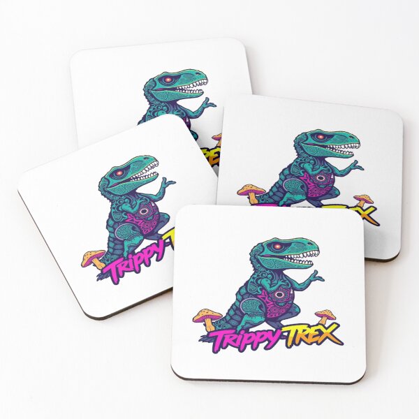 Item preview, Trending Now Design:Trippy T-Rex Falcon-Frequency Drop-Amalgramation Reloaded designed and sold by Imaginarium of Chaos falcon88 .