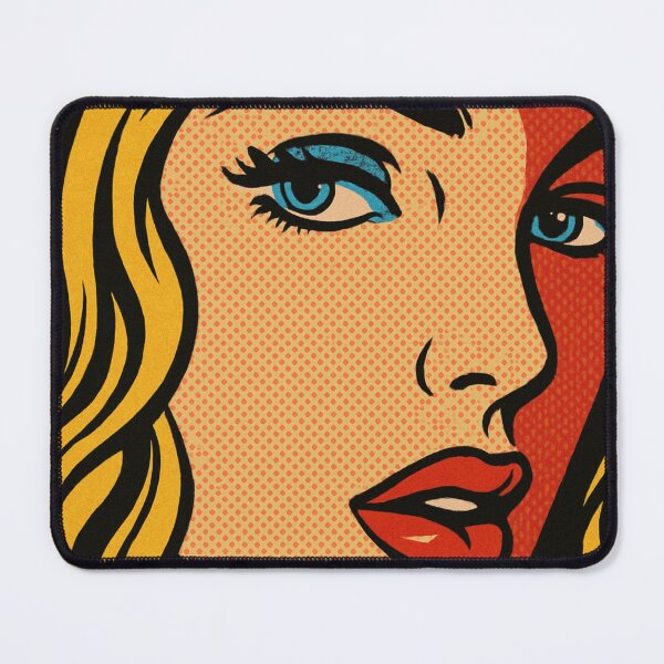 Item preview, Pop Art Blonde – Retro Comic Style Illustration designed and sold by LumaVibe.